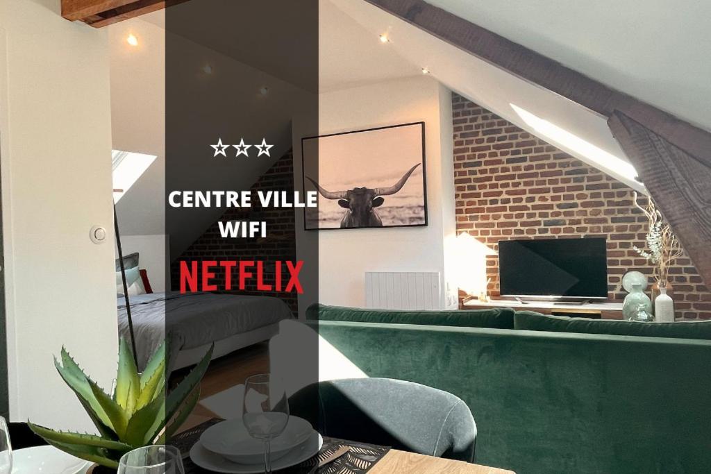 Downtown Loft - Centre Ville - Wifi - Netflix Amiens Zewnętrze zdjęcie